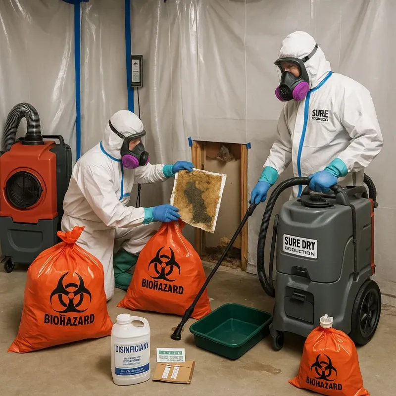 Contaminated Water Handling Protocols process in Spindale, NC