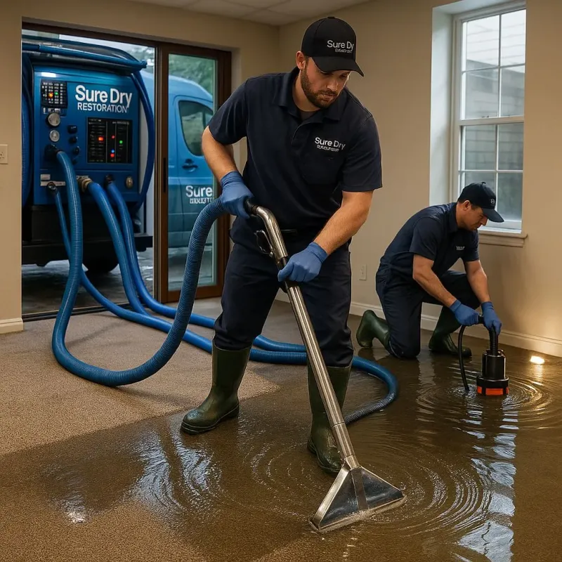 Water Extraction and Removal process in Spindale, NC